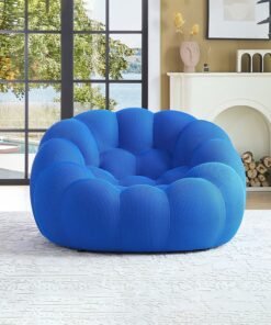 Curved Accent Chair